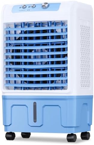 GENERIC Refroidisseur D'air Portable Avec 3 Vitesses, Grand Réservoir Et Boîte à Glace, Oscillation à 120 °, Murmure Calme 36dB, Ventilateur AC à Faible Bruit Pour Le Bureau De Chambre à Coucher