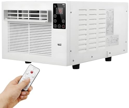 GENERIC Unité De Climatisation Portable, Déshumidificateur De Refroidissement Rapide Avec Moustiquaire Pour Chambre à Coucher, Climatiseur Compact Pour Les Dortoirs, Bureaux Et Petits Espaces