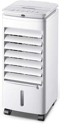 GENERIC Unité De Climatisation Portable, Circulateur D'air Compact, Ventilateur De Refroidissement Mobile, Refroidisseur D'évaporation Super Silencieux Avec Réglages à 3 Vitesses Pour Un Refroidissement Effic