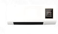  Mini Ventilateur Mural, Unité De Refroidissement Portable Pour Bureau De Chambre à Coucher. 30dB Fonctionnement Silencieux, écran Tactile Intelligent Et Télécommande.Chaleur Instantanée, Arrêt Automat