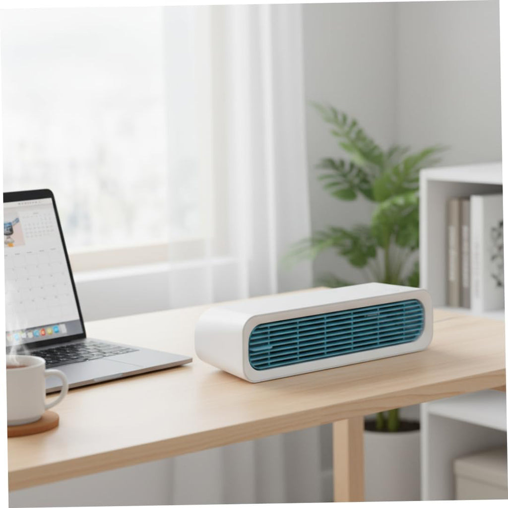  Climatiseurs Portables, Ventilateur De Refroidissement Personnel Avec Ventilateurs Silencieux Rechargeables USB 2 En 1 Debout/couchés à Montage Mural Turbo Pour La Maison, Le Bureau Et La Voiture, Cl
