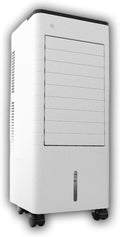  Ventilateur Climatiseur Portable, Rafraîchisseur D'air Par évaporation à 3 Vitesses Avec Grand Réservoir D'eau, Humidificateur Et Purificateur, Minuterie 12 Heures, 75 W, Pour La M