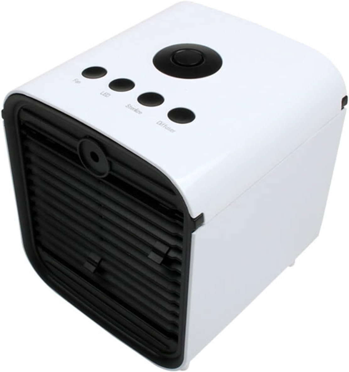  DieffematicKTY Climatiseur Mobile Mini Air Conditioner Fan Humidifier Ventilation Fan Rechargeable Desktop Water Cooled Blower Air Conditioner