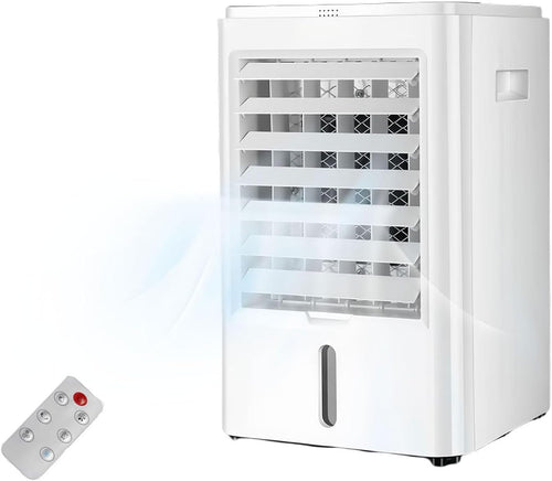  Climatiseur Portable 12 V, Refroidisseur D'air Par évaporation à 3 Vitesses Pour Caravane, Camping-Car, Fourgon Aménagé Et Camion - Solution De Refroidissement Efficace