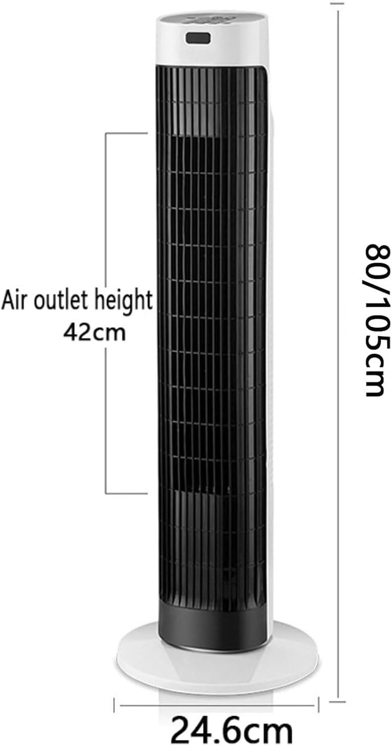 GENERIC Refroidisseur D'air Sans Lame, Télécommande, Oscillation à 80 Degrés, Minuterie De 7 Heures, Climatisation Portable Silencieuse Avec Poignée, Réglable En Hauteur Pour Le Bureau De Chambre