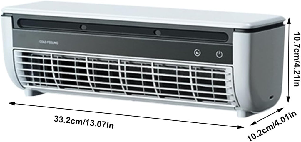 Genérico Ventilateur De Climatisation, Climatiseur Portable, Refroidisseur De Chargement Sans Fil, Brise Réglable, Appareil De Refroidissement Personnel Compact Pour Maison, Cuisine, Dortoir, Voyage