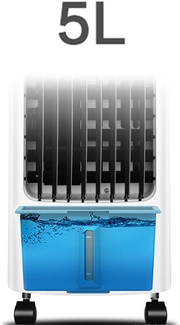  Climatiseur évaporatif Air Ventilateur Oscillation Silencieux 3 En 1 Réglable Humidificateur Refroidisseur Avec Télécommande 3 Vitesses (Remote Control)