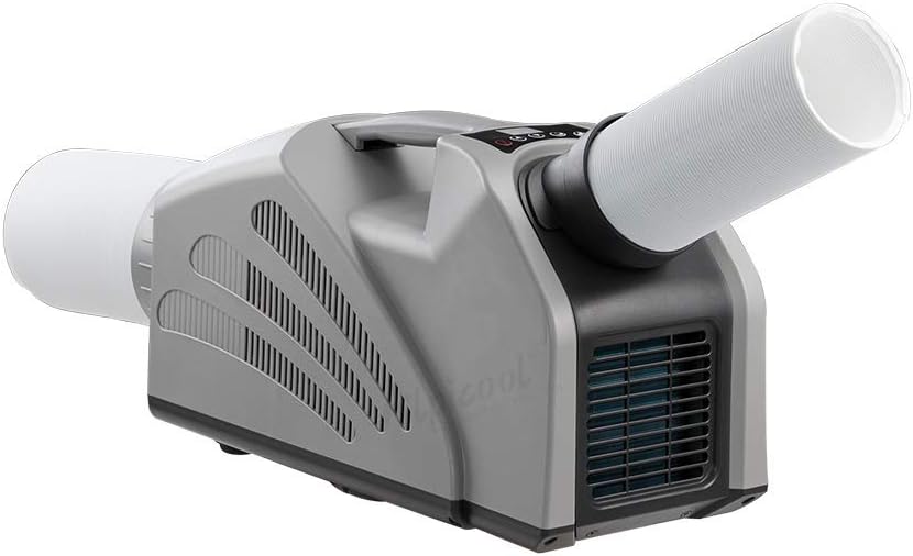 GENERIC Mini Climatiseur Portable 2350BTU Pour Camping, Camping-car, Voiture, Camping-car, Tente De Plage, Fenêtre