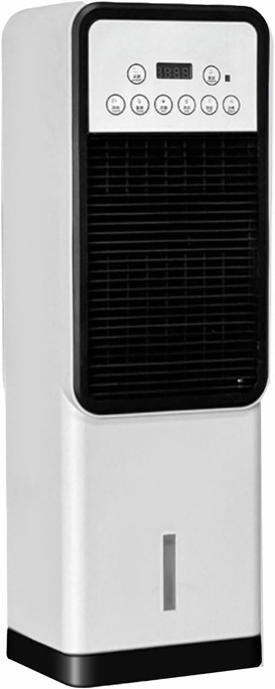 GENERIC Refroidisseur D'évaporation Portable Avec Télécommande, 3 étapes, 120° Pivotant, Minuterie, Batterie De Refroidissement, Silencieux Pour Chambre à Coucher Et Bureau