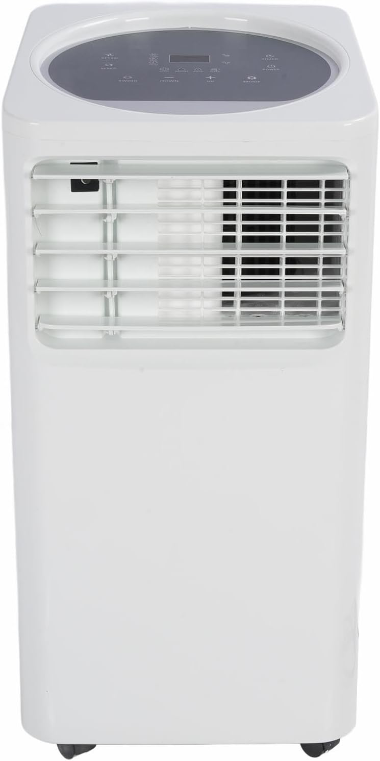  Generic Climatiseur Portable, Refroidissement Et Déshumidification Efficaces, Pour Maison, Bureau, Camping-car, Cuisine, Matériau ABS + SUS (1,5P Prise UE)