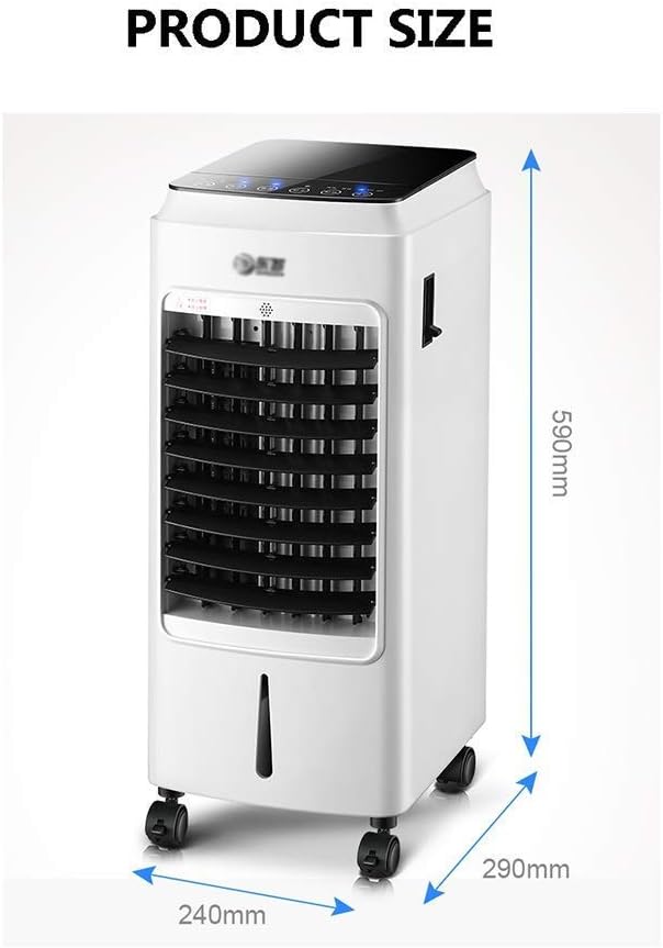 GENERIC Climatiseur Portable 3 En 1 De 9 000 BTU Avec Affichage LED, Télécommande, Minuterie 24 H, 3 Vitesses De Ventilation Et Classe énergétique A.
