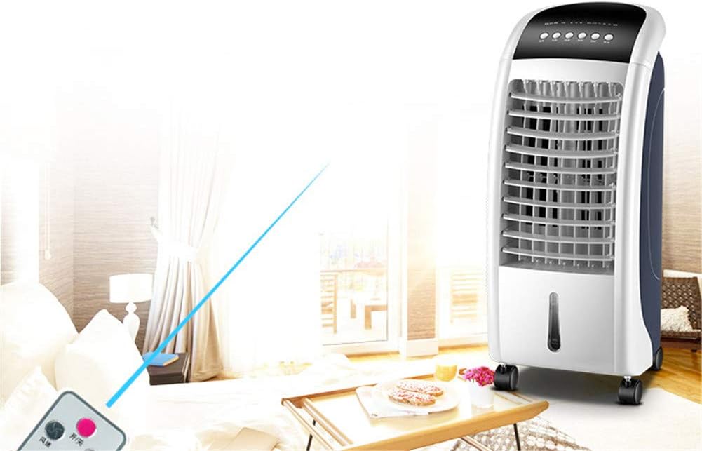  Climatiseur Rafraîchisseur D'air Mobile Économe En énergie Minuterie Fonction Purificateur Avec Filtres à Nid D'abeille 3 Vitesses (Contrôle à Distance)