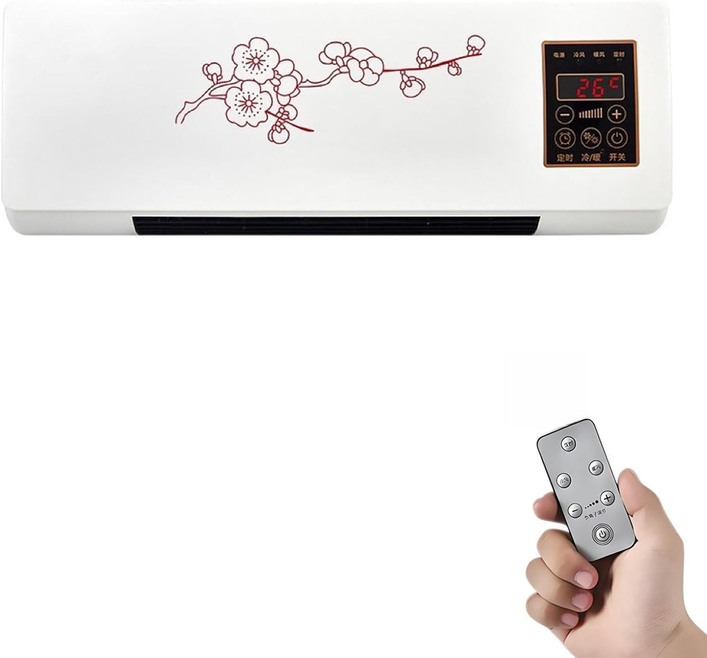 GENERIC Climatiseur Portable Sans Conduit, Pas Besoin De Fenêtre - Climatiseur Mural 3-en-1 Avec Ventilateur Sans Pales Et Télécommande - Système Split Facile à Installer, Refroidissement Ultra Silencieux #4