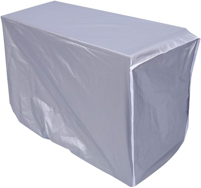  Couverture De Climatiseur Housse Climatiseur Extérieur, Unité De Fenêtre à La Maison De Couverture De Protection De Climatiseur Extérieur Antipoussière Imperméable(1.5p)