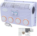  Climatiseur 12V DC Pour Camion De VR, Unité De Refroidissement Compacte De 80W Avec Flux D'air Double Côté, Fonctionnement Silencieux à Faible Bruit, Installation Facile Pour Les Véhicules Agricoles D