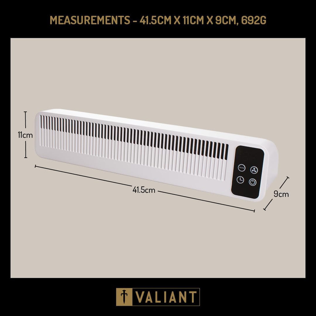  Valiant Ventilateur De Radiateur Triple Ventilateur Booster De Chaleur, Silencieux, Rechargeable, Ajustement Magnétique