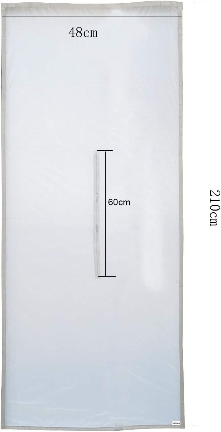  G&M Only AirLock 48 X 210 CM Kit De Calfeutrage Pour Climatiseurs Et Déshumidificateurs,Installation Facile, Pas Besoin De Percer De Trous (210 X 48 Cm Blanc)