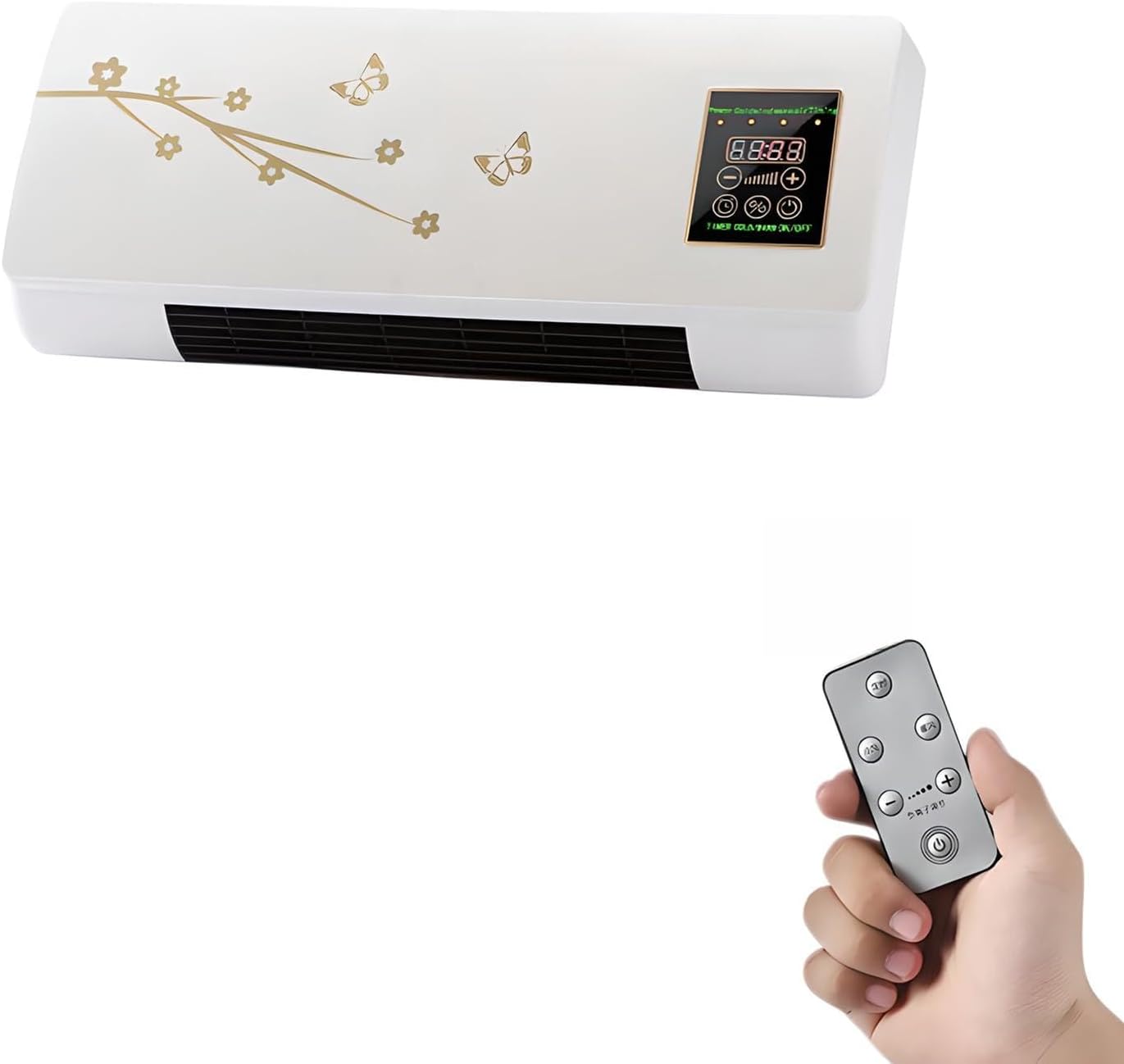 GENERIC Climatiseur Portable Sans Conduit, Pas Besoin De Fenêtre - Climatiseur Mural 3-en-1 Avec Ventilateur Sans Pales Et Télécommande - Système Split Facile à Installer, Refroidissement Ultra Silencieux #4