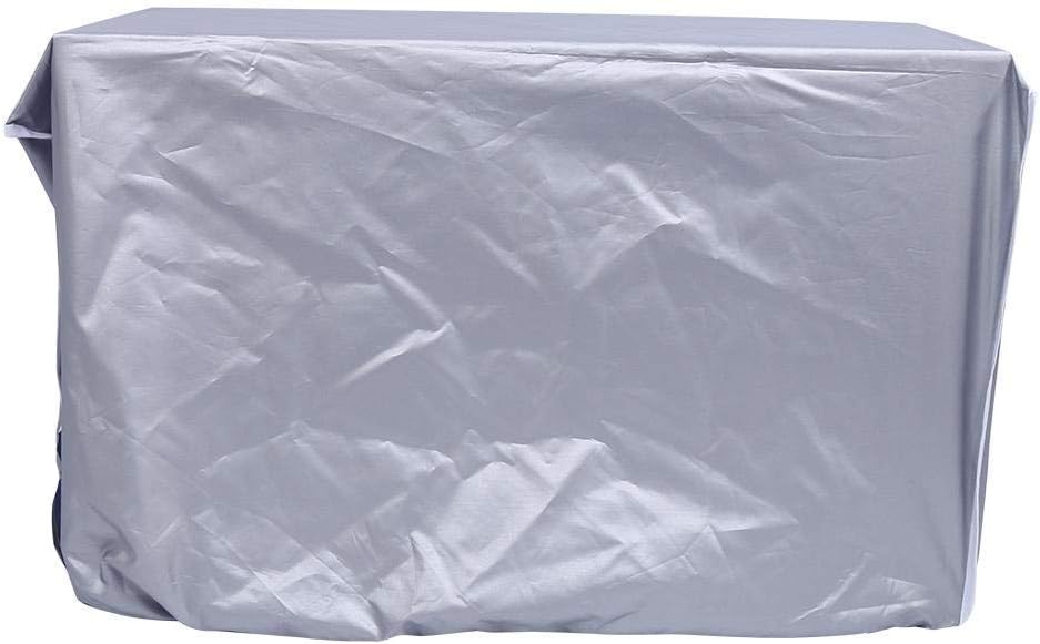  Couverture De Climatiseur Housse Climatiseur Extérieur, Unité De Fenêtre à La Maison De Couverture De Protection De Climatiseur Extérieur Antipoussière Imperméable(1.5p)