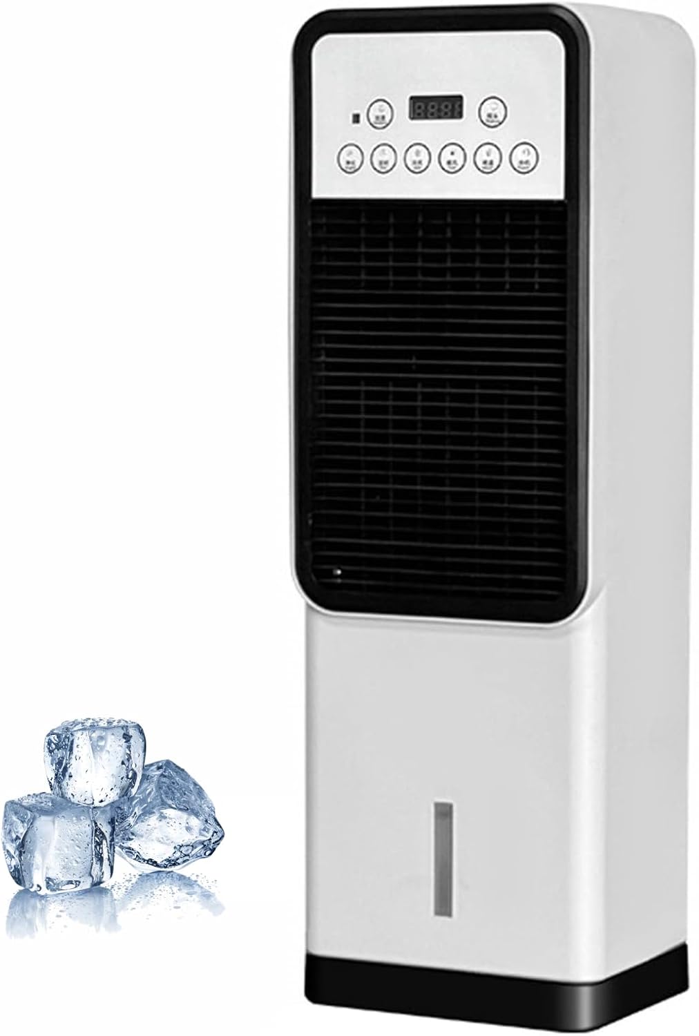  Ventilateur Portable De Climatiseur 12000 Btu Avec Télécommande, Refroidisseur Évaporatif Et Appareil De Chauffage Pour Le Refroidissement Mobile Et Le Chauffage