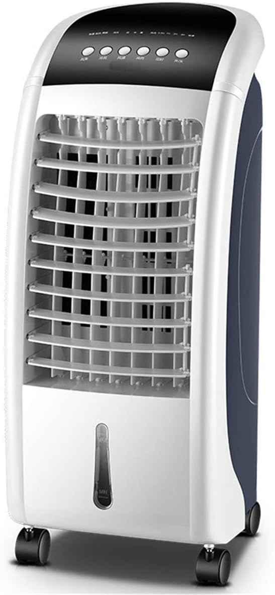  Climatiseur Rafraîchisseur D'air Mobile Économe En énergie Minuterie Fonction Purificateur Avec Filtres à Nid D'abeille 3 Vitesses (Contrôle à Distance)