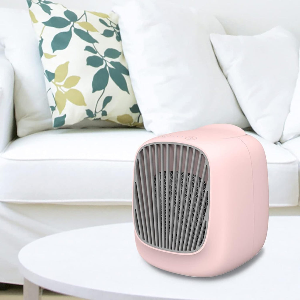  DieffematicKTY Climatiseur Mobile Air Conditioner Air Cooler Fan Water Mist Fan Portable Air Conditioner Fan Mini Office Desktop Humidifier Electric Cooling Fan Cooler