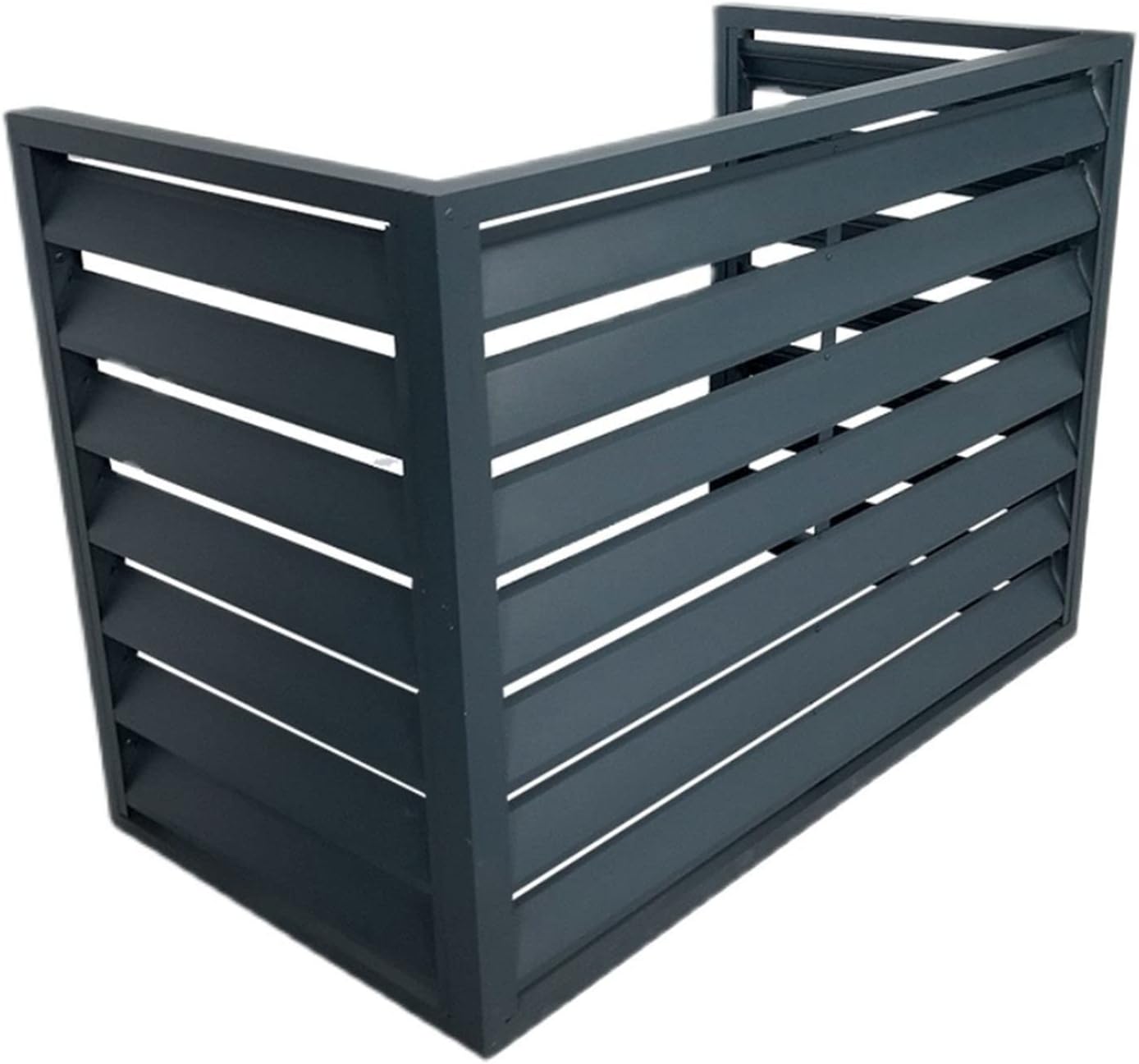  Housse En Aluminium Pour Climatiseurs MiniSplit Et Pompes à Chaleur Protection Extérieure Résistante Au Vol Et Aux Intempéries Compatible Avec Toutes Les Unités Standard
