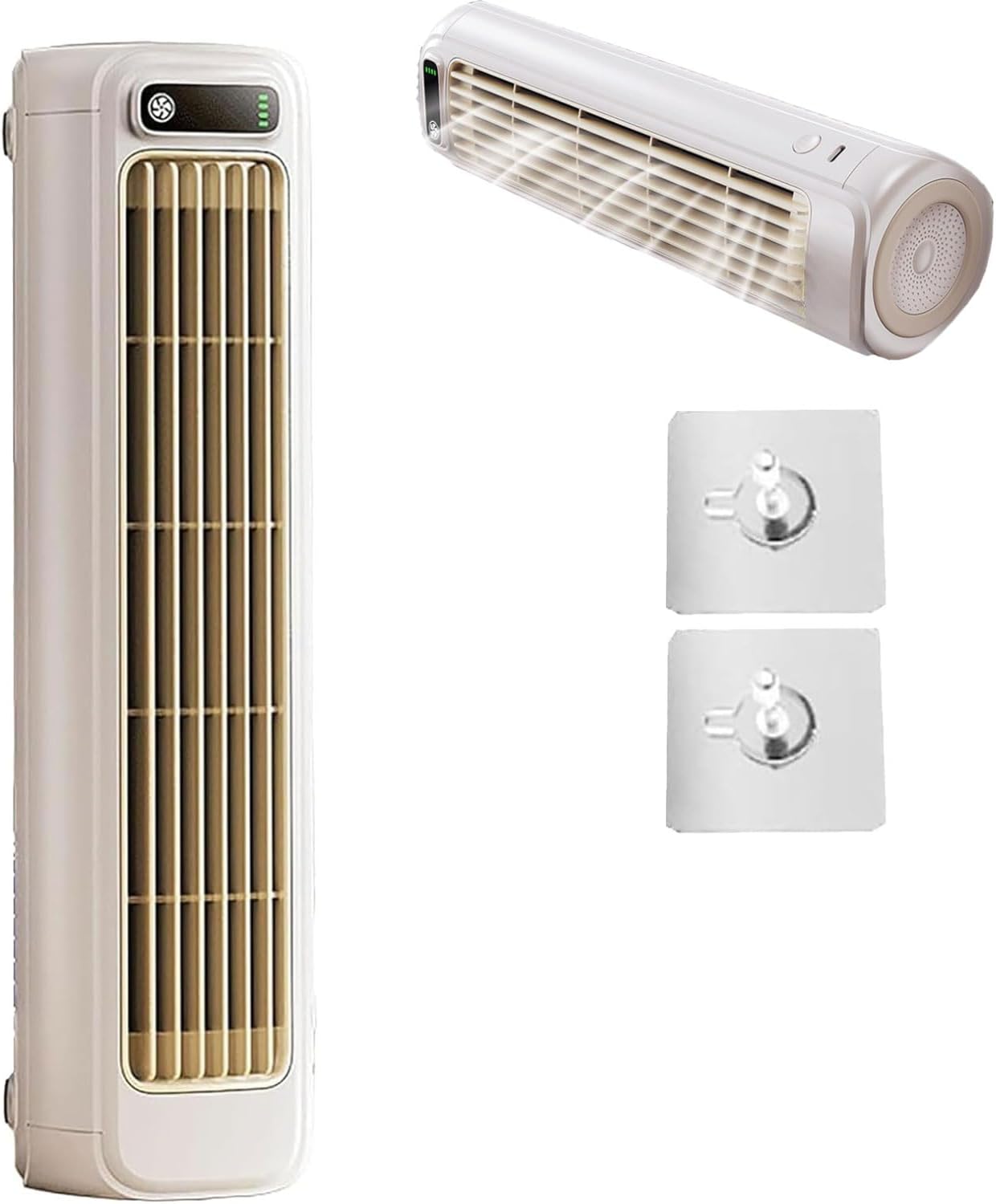  Mini Ventilateur De Refroidisseur D'air à 3 Vitesses, Tour De Bureau USB Portable Avec Refroidissement Silencieux Pour La Voiture De Bureau à Domicile.Aucune Installation Nécessaire.Design Compact Et