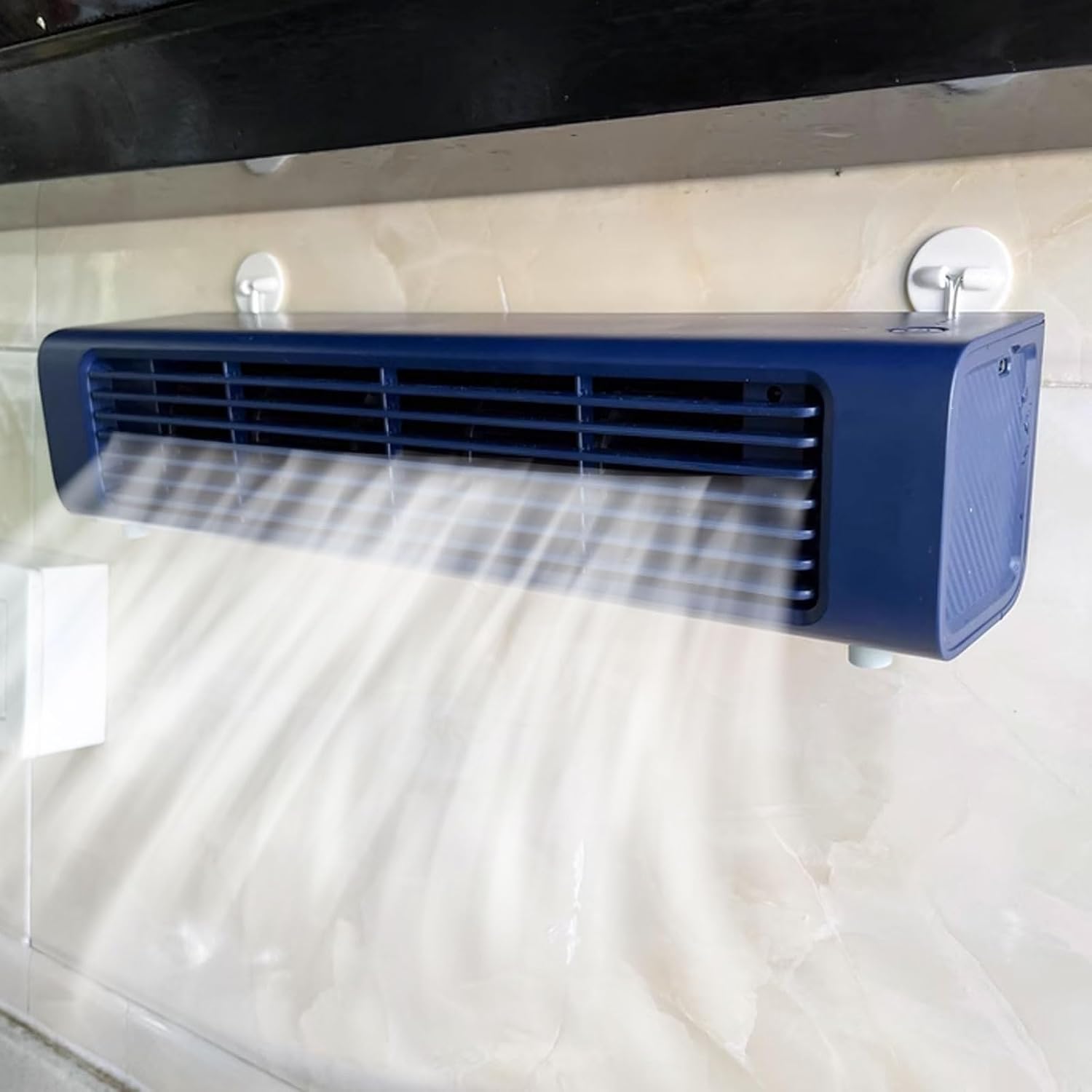  Ventilateur Portable Sans Fil Avec Télécommande, Ventilateur De Refroidissement Sans Lame Pour Bureau De Chambre à Coucher, Réglages à 3 Vitesses, Longue Sortie, Fonctionnement Silencieux, Pas De Fenê