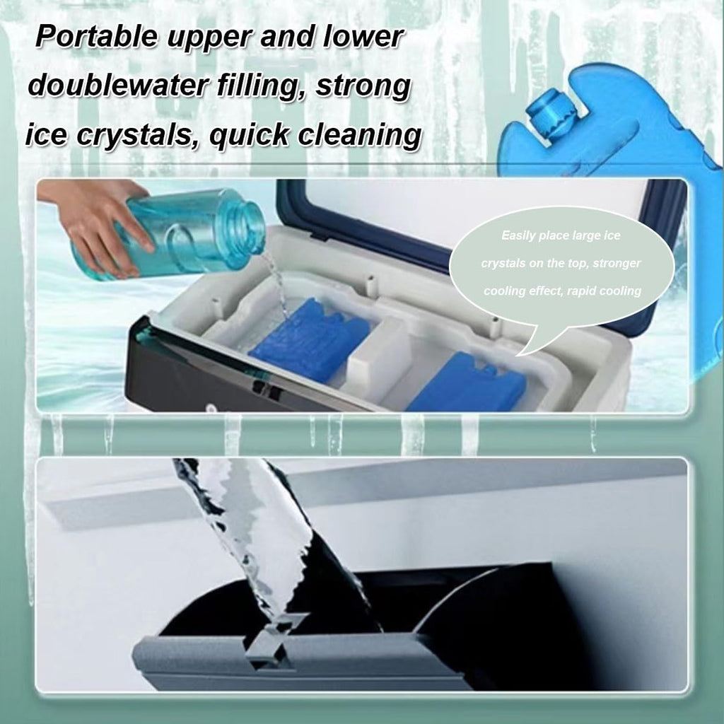  Refroidisseur D'air Par évaporation Swamp Cooler, 3500CFM Avec Réservoir D'eau De 60 L, 3 Vitesses De Vent, Climatiseur Portable For Intérieur Et Extérieur