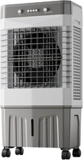 GENERIC Climatiseur équivalent 20L, 1800 Ventilateur De Refroidissement CFM Avec Des Packs De Glace, Oscillation Silencieuse Pour Chambre Et Bureau, Facile à Déplacer