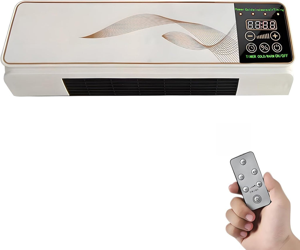 GENERIC Climatiseur Portable Sans Conduit, Pas Besoin De Fenêtre - Climatiseur Mural 3-en-1 Avec Ventilateur Sans Pales Et Télécommande - Système Split Facile à Installer, Refroidissement Ultra Silencieux #4