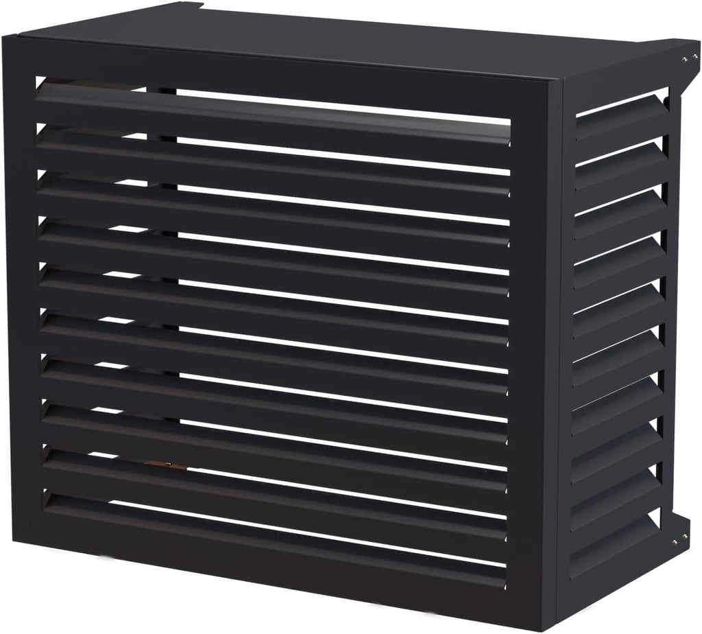 GENERIC Housse De Protection Pour Climatiseur Extérieur Et Pompe à Chaleur – Grille De Protection En Aluminium Composite Pour Meubles De 110 X 60 X 80 Cm, Idéale Pour La Protection Contre Les éléments Du