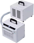  3000 BTU Split AC Avec Contrôle Tactile Et Télécommande, Refroidisseur De Chambre Portable Pour Le Camping à Domicile, Minuterie 12H, Poignée Renforcée, Fonctionnement Silencieux, Filtre Propre Facile