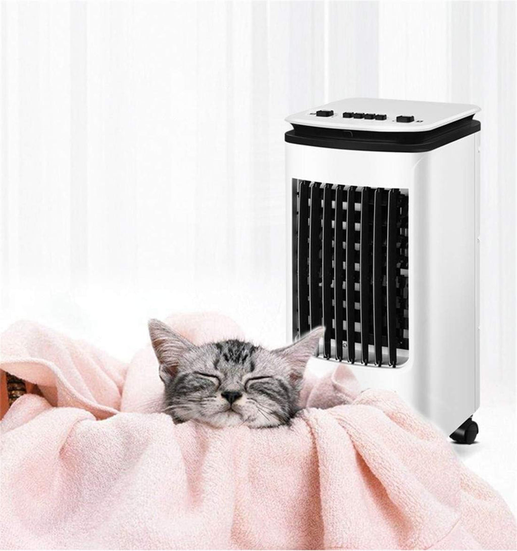  Climatiseur évaporatif Air Ventilateur Oscillation Silencieux 3 En 1 Réglable Humidificateur Refroidisseur Avec Télécommande 3 Vitesses (Remote Control)