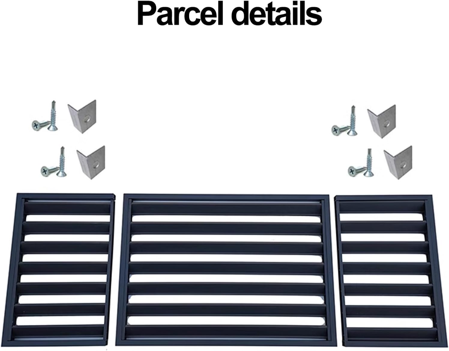 GENERIC Housse En Métal Pour Climatiseur Extérieur – Cage HVAC Résistante Aux Intempéries Pour Pompe à Chaleur AC Et Protection Contre Condensateur 100 X 50 X 70 Cm