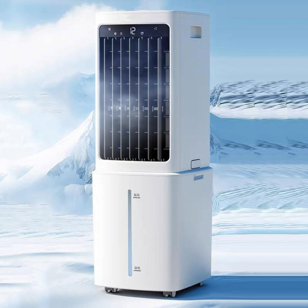  Climatiseurs Portables Refroidisseur De Marais Unité De Climatisation Portable Pour Ventilateur De Refroidissement Sans Fenêtre De Chambre Qui Soufflent De L'air Froid Avec Télécommande 12L Réservoir