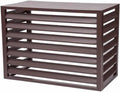  Housse De Protection En Aluminium Pour Climatiseur Extérieur, 110 X 60 X 80 Cm, Résistante Aux Intempéries, Ajustement Universel, Housse De Climatisation Pour Systèmes Divisés Et Design élégant