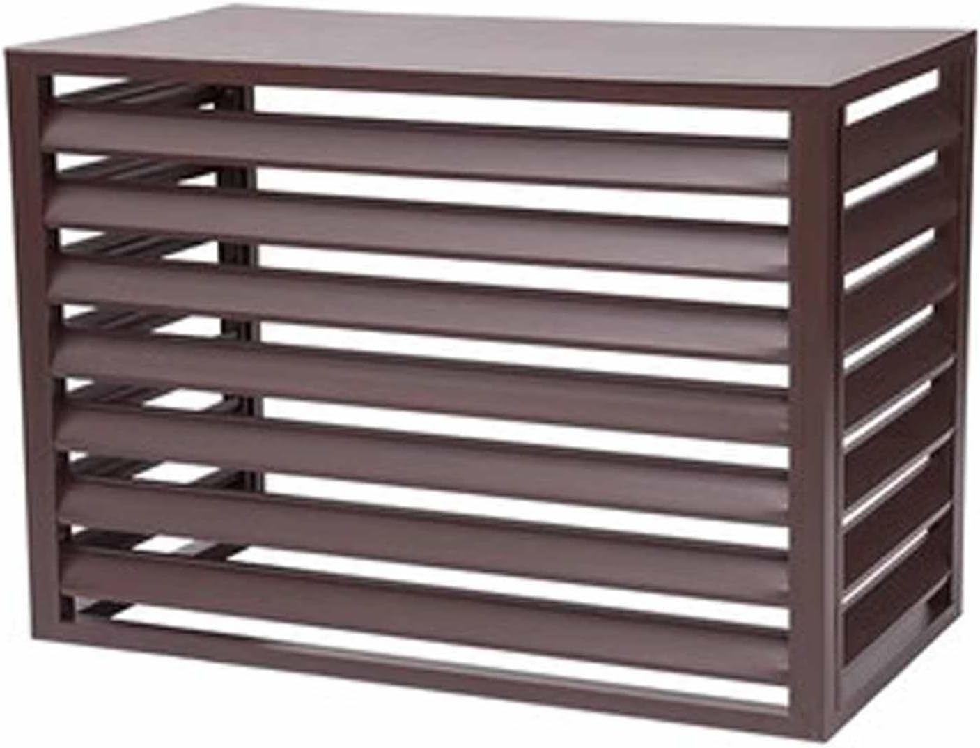  Housse De Protection En Aluminium Pour Climatiseur Extérieur, 110 X 60 X 80 Cm, Résistante Aux Intempéries, Ajustement Universel, Housse De Climatisation Pour Systèmes Divisés Et Design élégant