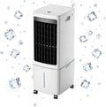 GENERIC Refroidisseur D'air évaporatif Portable, Réservoir Amovible De 12L Et Boîtes à Glace Pour Le Refroidissement Instantané.Smart 7.5H Timer Avec Télécommande.Le Filtre Anti-Pousse Assure Un Débit D'air P