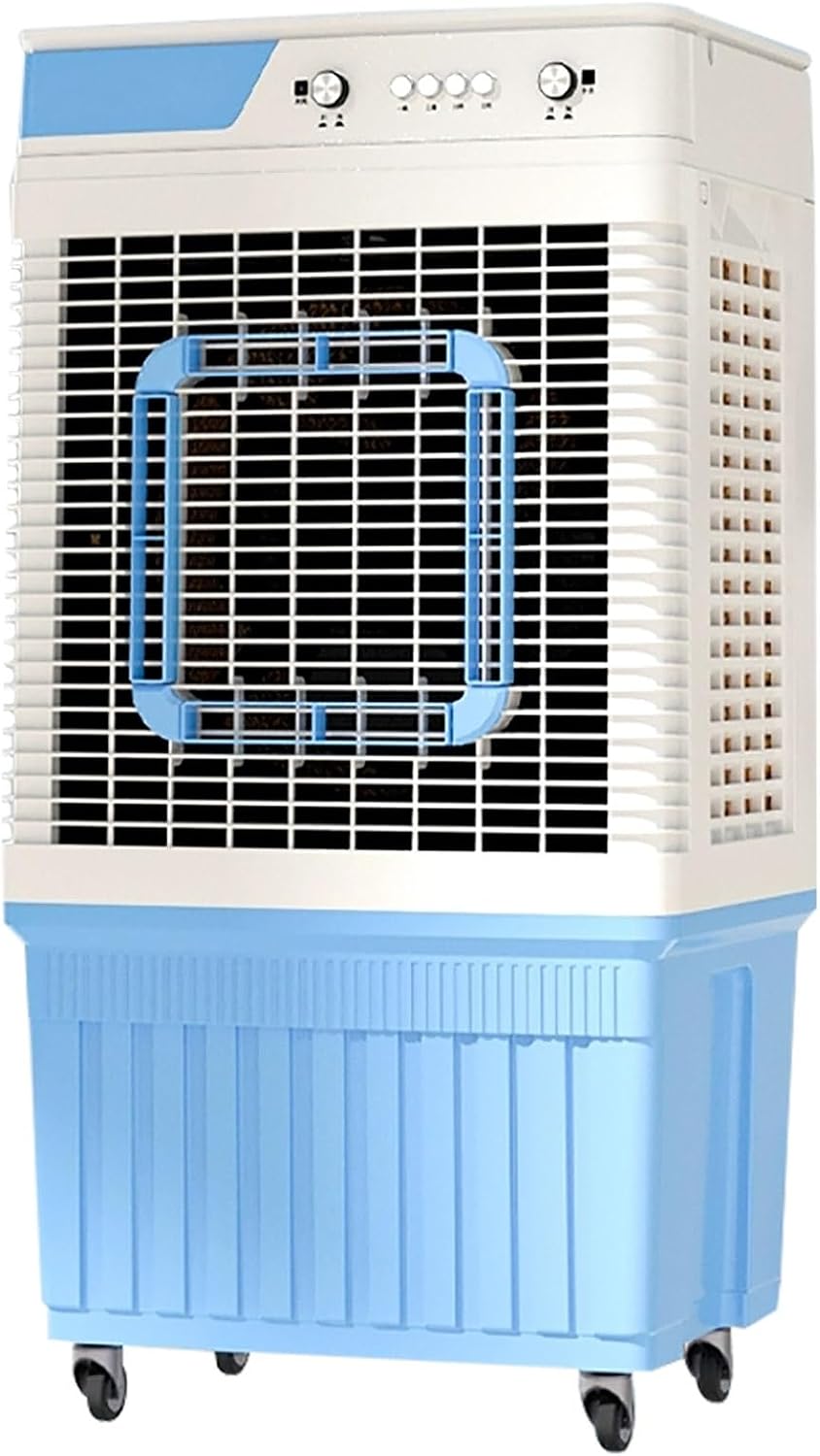 GENERIC Refroidisseur D'air évaporatif Commercial 3 En 1, Refroidisseur De Marais De Grand Réservoir De 40L Avec Boîtes à Glace, Vitesse Réglable Et Flux D'air Grand Angle Pour L'atelier De Garage Factory Ref