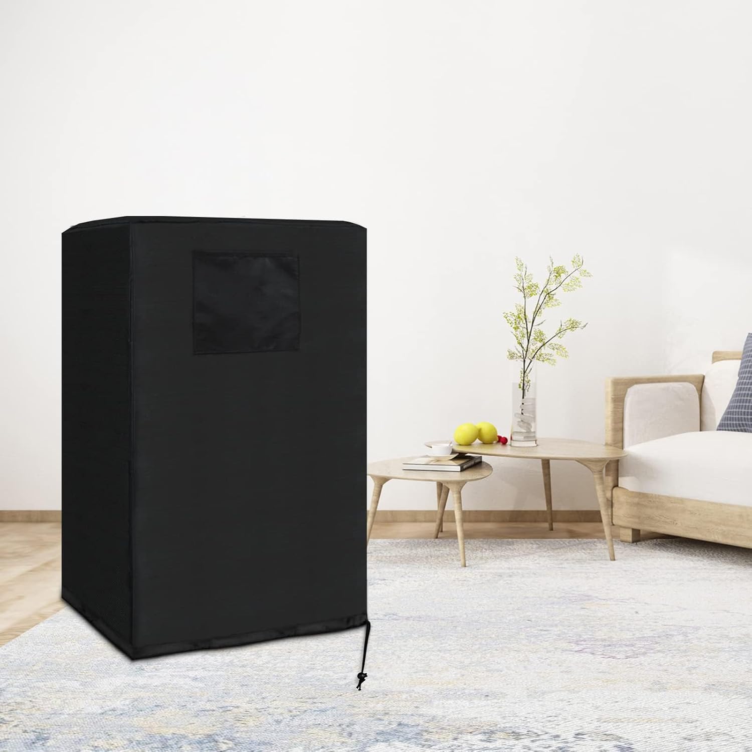  Housse De Climatisation Portable, Housse De Protection étanche Pour Climatiseur Portable, Housse De Protection Avec Poche Pour Accessoires Pour L'intérieur, Tissu 420D (noir)