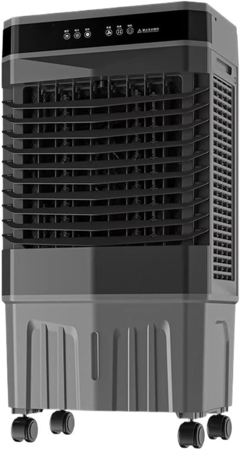 GENERIC Refroidisseur D'air 3-en-1 Avec Réservoir De 50L, Oscillant à 120 °, Mode De Sommeil Silencieux, Minuterie 12H, Utilisation à Faible Consommation D'énergie Pour Le Refroidissement De L'appartement De