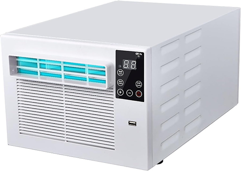  Climatiseur Portable 550W, Déshumidificateur Compact Avec Télécommande, Fonctionnement Silencieux Pour La Chambre Ou Le Dortoir, Aucune Installation Requise Pour La Location De Cuisine à Domicile