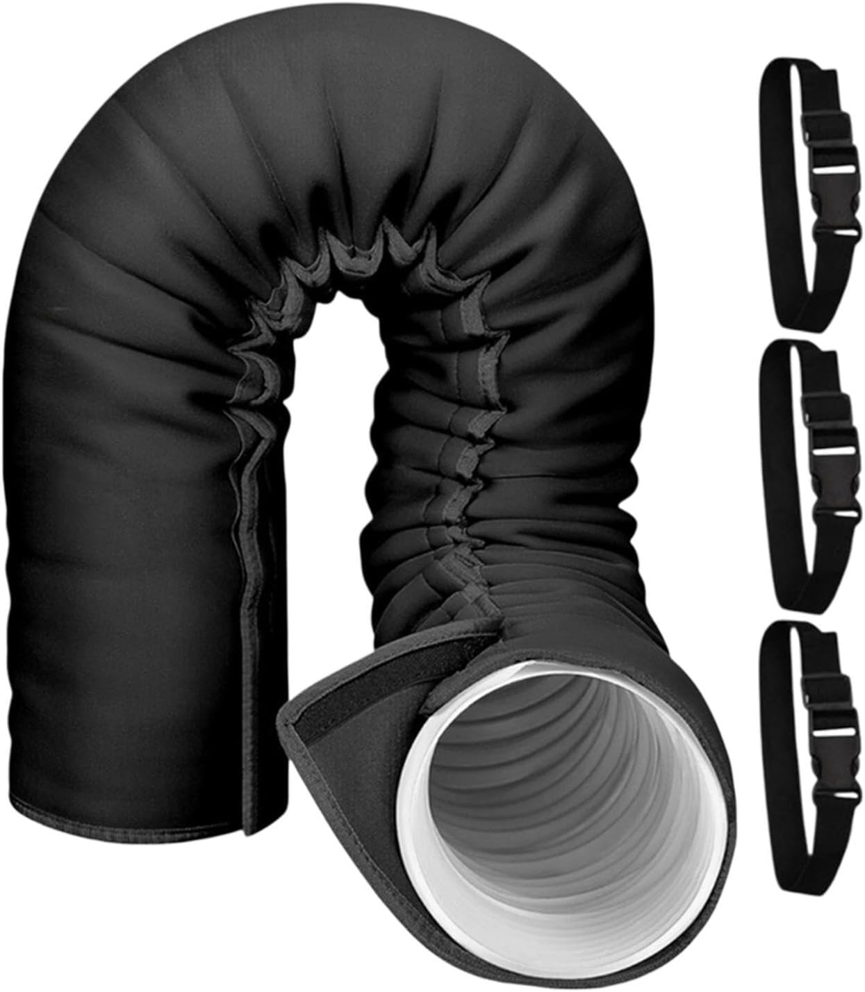  Manchon Isolant Portable ACHose Pour Climatiseurs Portables, 5" Et 5,9" | Isolation De Ligne De Climatiseur Pour L'hiver, à Battants Extérieurs, Garage, Chambre De Camping-car, Fenêtre