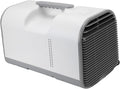  SIXRUN Climatiseur Portable, 4500BTU 420W Ventilateur De Refroidissement Avec Commande Vocale, Télécommande, Pour Camping Caravane Chambre (Prise UE 220V)