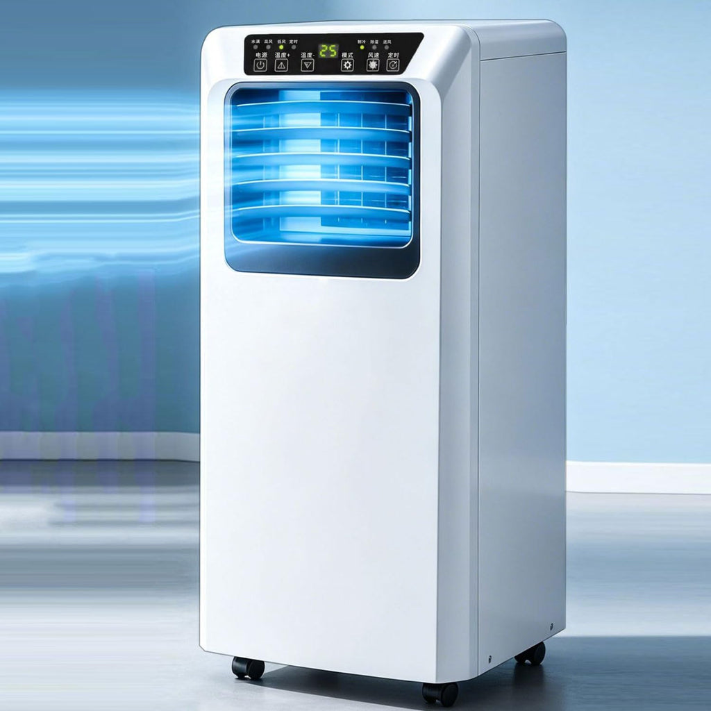  Climatiseur Portable, Unité Intelligente AC Silencieuse Avec Déshumidificateur Cool Et Modes Ventilateur, Couvre Les Chambres Jusqu'à 300 Pieds Carrés, Télécommande, Minuterie 24h, Kit De Fenêtre Comp