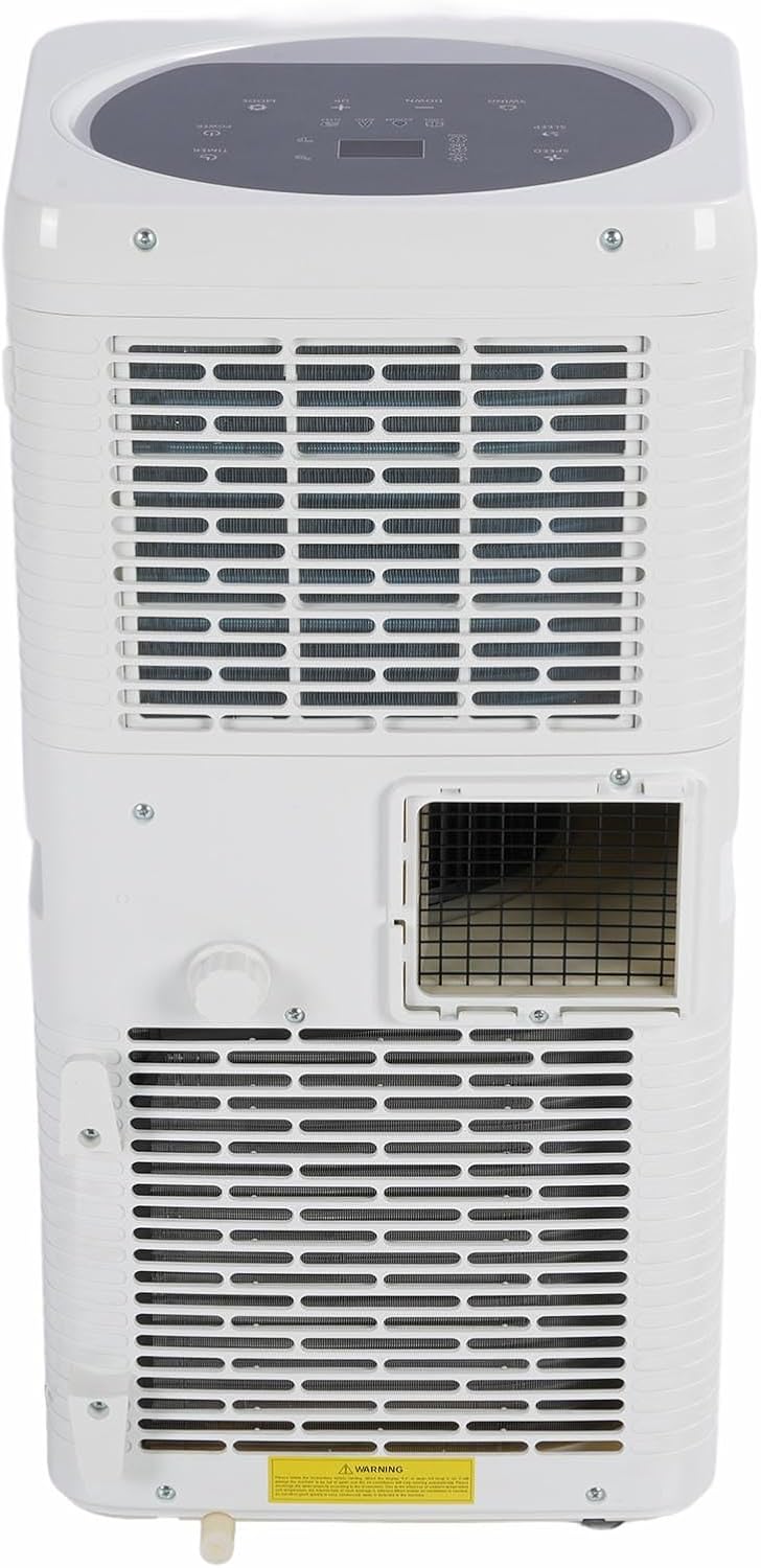  Generic Climatiseur Portable, Refroidissement Et Déshumidification Efficaces, Pour Maison, Bureau, Camping-car, Cuisine, Matériau ABS + SUS (1,5P Prise UE)
