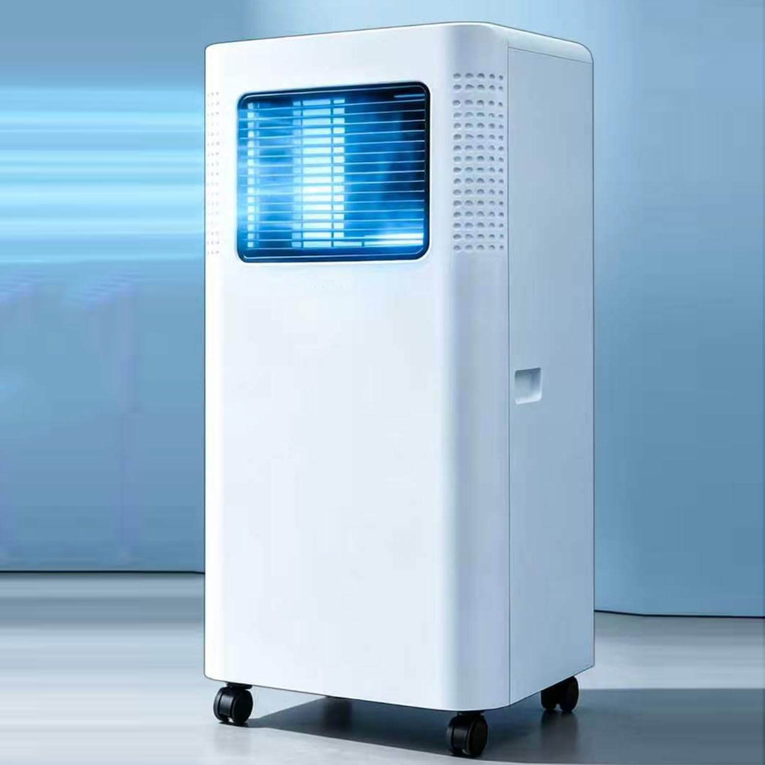  Climatiseur Portable Pour Les Chambres Jusqu'à 300 Pieds Carrés, Unité De Climatisation Intelligente Avec Télécommande, Refroidissement Rapide, Déshumidificateur, Mode De Sommeil Silencieux, Kit De Fe