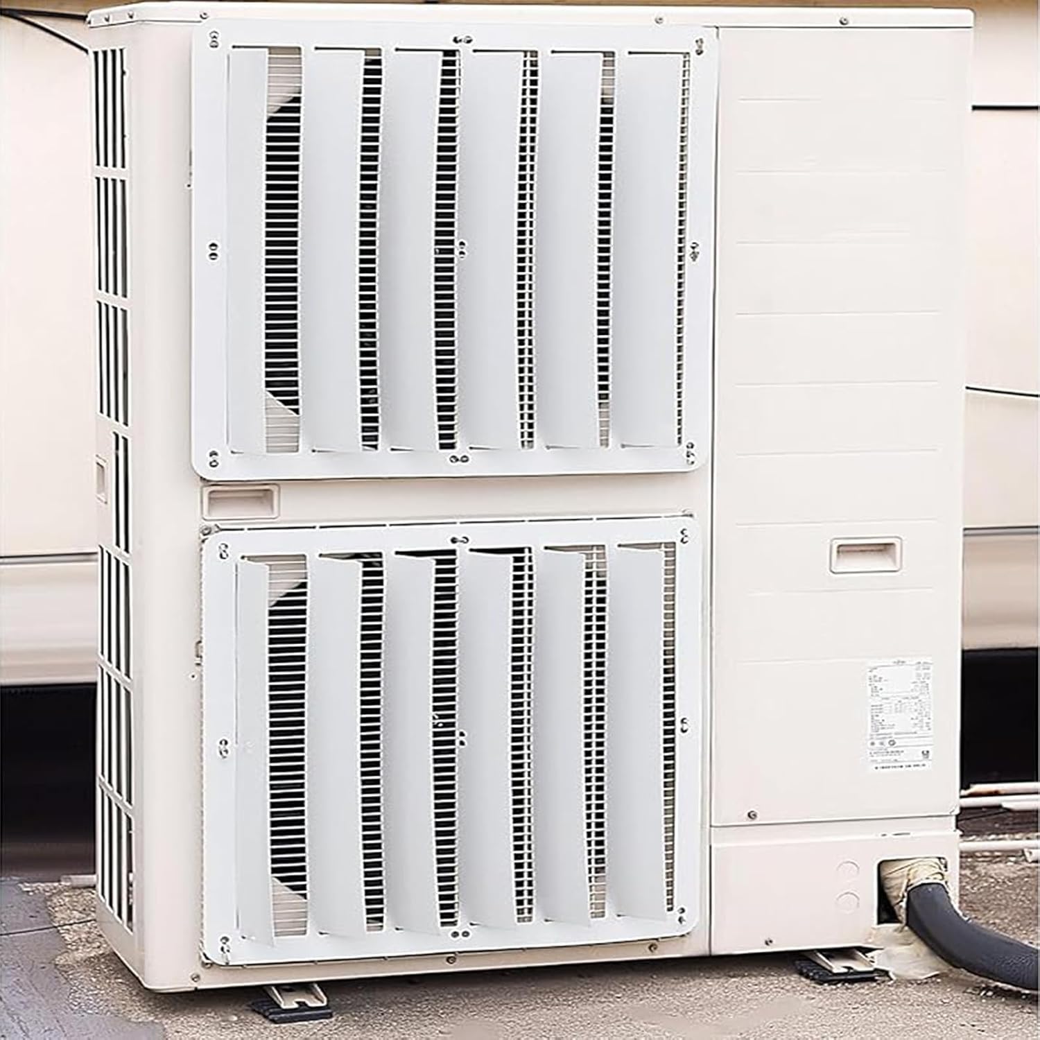 Grille De Protection Pour Climatiseur Extérieur - 60 X 60 Cm - Pour Compresseur - Résistant Aux Intempéries - Accessoire Essentiel Pour CVC